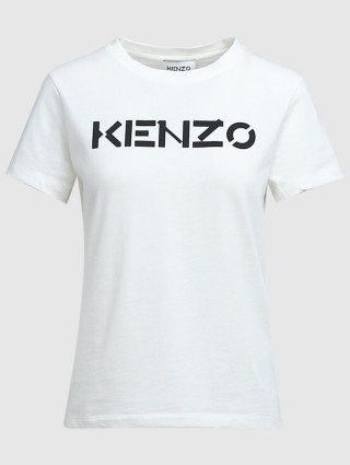 Белая футболка KENZO: фото - Invogue