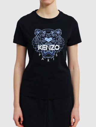Чорна футболка KENZO : фото 3 - Invogue