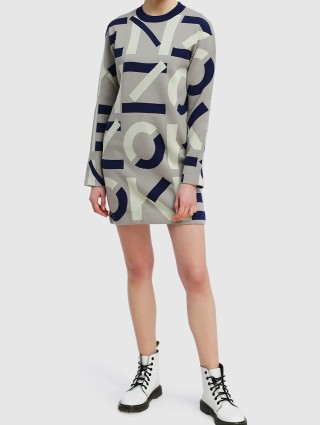 Сіра сукня KENZO : фото 1 - Invogue