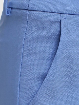 Блакитні брюки WEEKEND MAX MARA : фото 5 - Invogue
