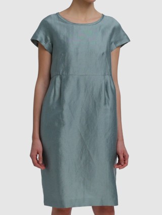Зелёное платье WEEKEND MAX MARA: фото 3 - Invogue