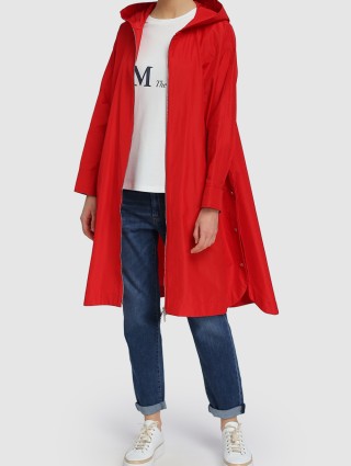 Красный плащ MAX MARA: фото 1 - Invogue