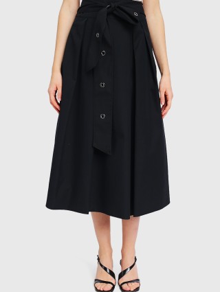 Чёрная юбка MAX MARA: фото 3 - Invogue