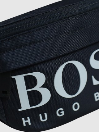 Синяя сумка BOSS: фото 3 - Invogue