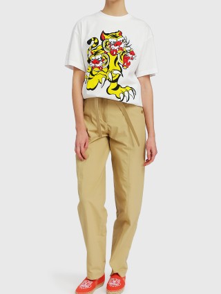 Белая футболка KENZO: фото 1 - Invogue