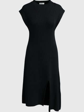 Чёрное платье KENZO: фото - Invogue