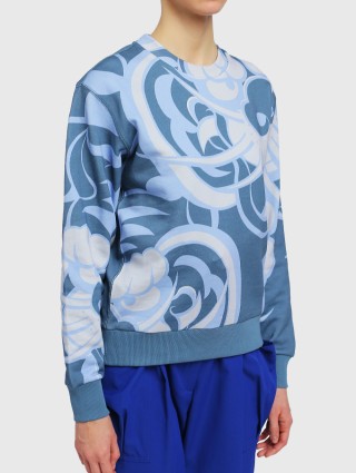 Блакитний світшот KENZO : фото 3 - Invogue