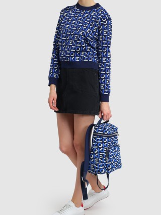 Тёмно-синий рюкзак KENZO: фото 1 - Invogue
