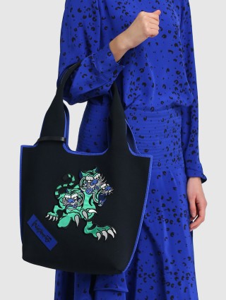 Чёрная сумка KENZO: фото 1 - Invogue
