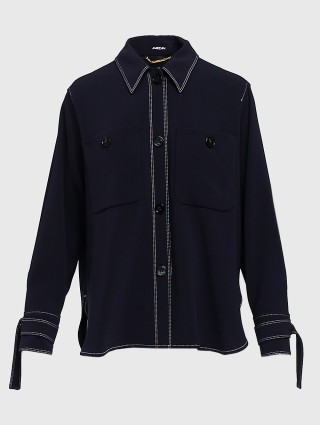 Синяя куртка MARC CAIN: фото - Invogue