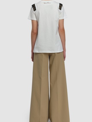 Біла футболка MAX MARA : фото 4 - Invogue