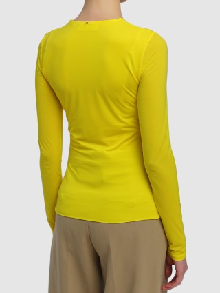 Жовтий светр SPORTMAX : фото 4 - Invogue