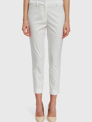 Білі брюки WEEKEND MAX MARA : фото 3 - Invogue