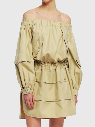 Кремова сукня MAX MARA: фото 3 - Invogue