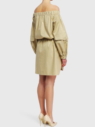 Кремова сукня MAX MARA: фото 2 - Invogue
