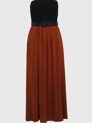 Коричневое платье MAX MARA: фото - Invogue