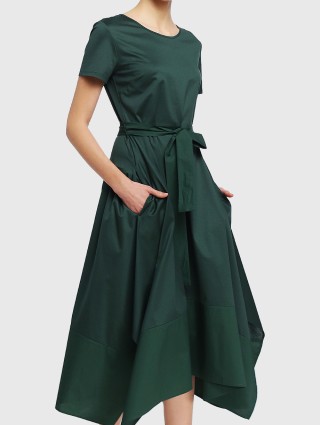 Зелёное платье WEEKEND MAX MARA: фото 3 - Invogue