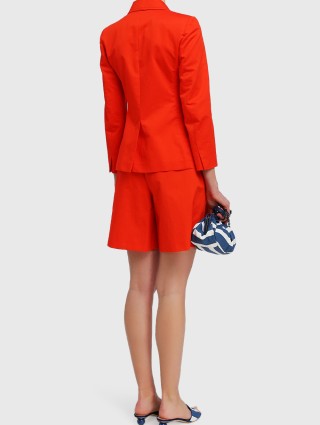 Красные шорты WEEKEND MAX MARA: фото 2 - Invogue