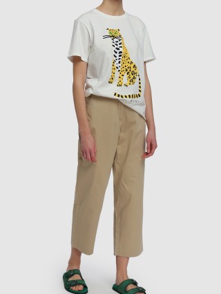 Бежеві брюки WEEKEND MAX MARA : фото 1 - Invogue
