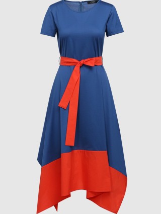 Синее платье WEEKEND MAX MARA: фото - Invogue