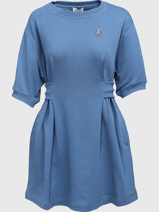 Голубое платье KENZO: фото - Invogue