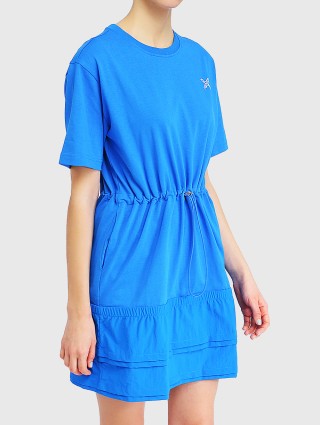 Бирюзовое платье KENZO: фото 3 - Invogue