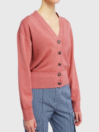 Розовый кардиган KENZO: фото 3 - Invogue