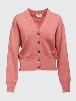 Розовый кардиган KENZO: фото - Invogue