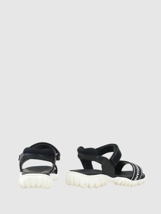 Чёрные босоножки DSQUARED KID: фото 2 - Invogue
