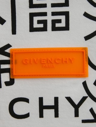 Белая футболка GIVENCHY KIDS: фото 2 - Invogue