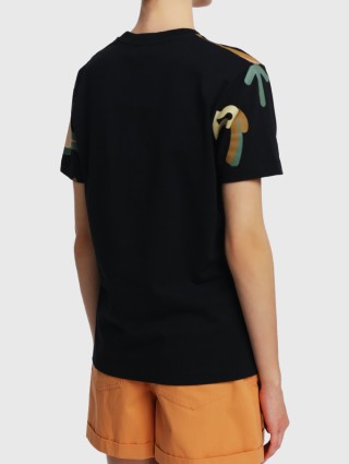 Чёрная футболка KENZO: фото 4 - Invogue