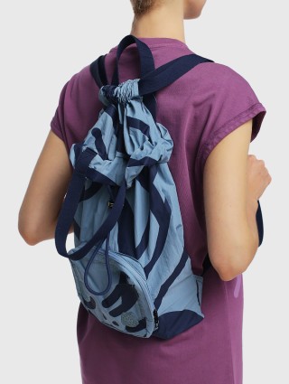 Голубой рюкзак KENZO: фото 2 - Invogue