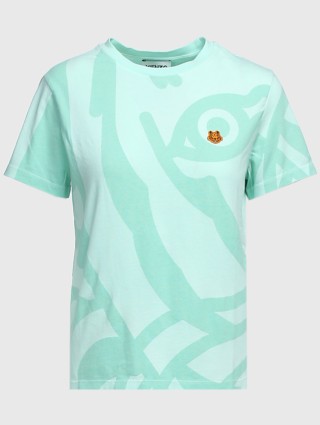 Бірюзова футболка KENZO : фото - Invogue