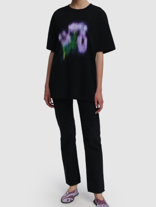 Чёрная футболка KENZO: фото 1 - Invogue