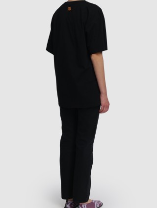 Чёрная футболка KENZO: фото 2 - Invogue