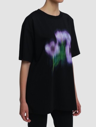 Чёрная футболка KENZO: фото 3 - Invogue