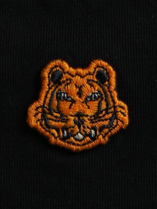 Чёрная футболка KENZO: фото 5 - Invogue