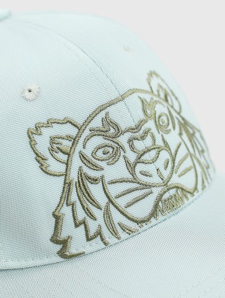 Зелёная кепка KENZO: фото 3 - Invogue