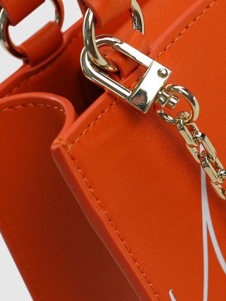 Помаранчева сумка MARC CAIN : фото 5 - Invogue