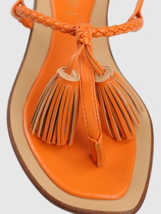 Помаранчеві сандалі MARC CAIN : фото 4 - Invogue