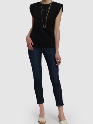 Чорний топ MARELLA : фото 1 - Invogue