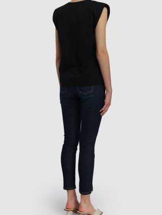 Чорний топ MARELLA : фото 2 - Invogue