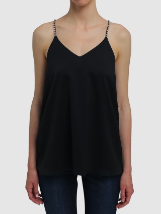 Чорний топ MARELLA : фото 3 - Invogue