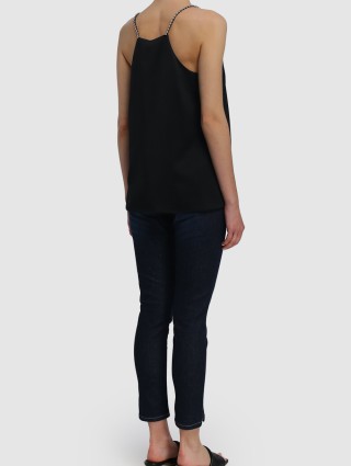 Чорний топ MARELLA : фото 2 - Invogue