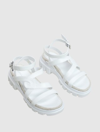 Молочные босоножки MARC CAIN: фото 1 - Invogue