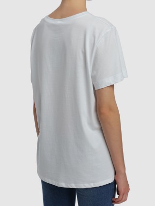 Белая футболка MARELLA: фото 4 - Invogue