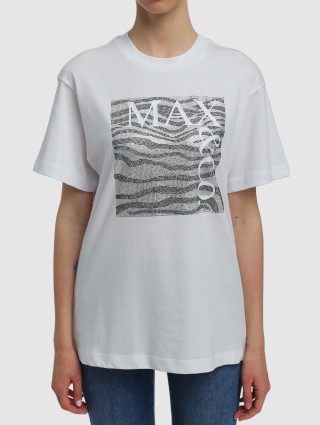 Белая футболка MAX&CO: фото 3 - Invogue