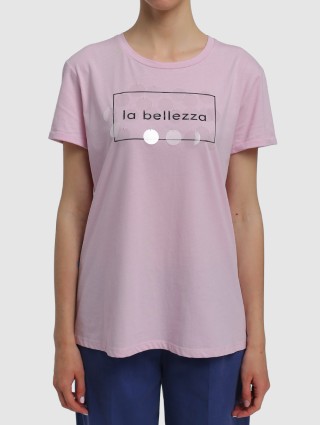 Рожева футболка MARELLA : фото 3 - Invogue