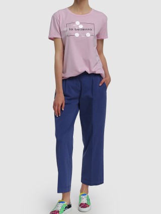 Рожева футболка MARELLA : фото 1 - Invogue