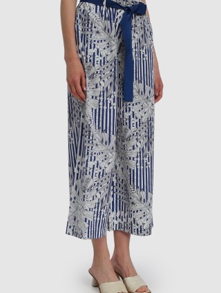 Тёмно-синие брюки MAX&CO: фото 3 - Invogue